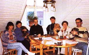 Tekið á undirbúningsfundi fyrir stofnun félagsins, árið 1990